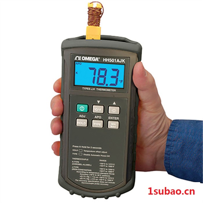 HH501AJK_HH502手持式数字温度计OMEGA欧米茄