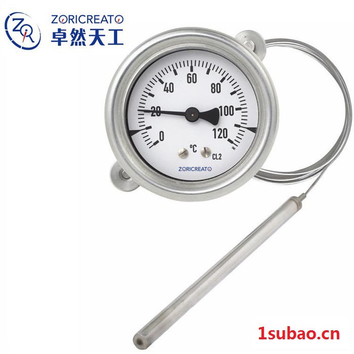 ZORICREATO/卓然天工TWD压力式温度计压力液位式压力变送器 酿酒厂 石油化工探入式 温度计 可加长定制图7