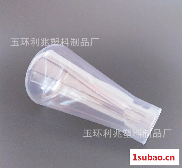 利兆塑业PVC透明许愿瓶彩沙瓶塑料杯插花瓶图2