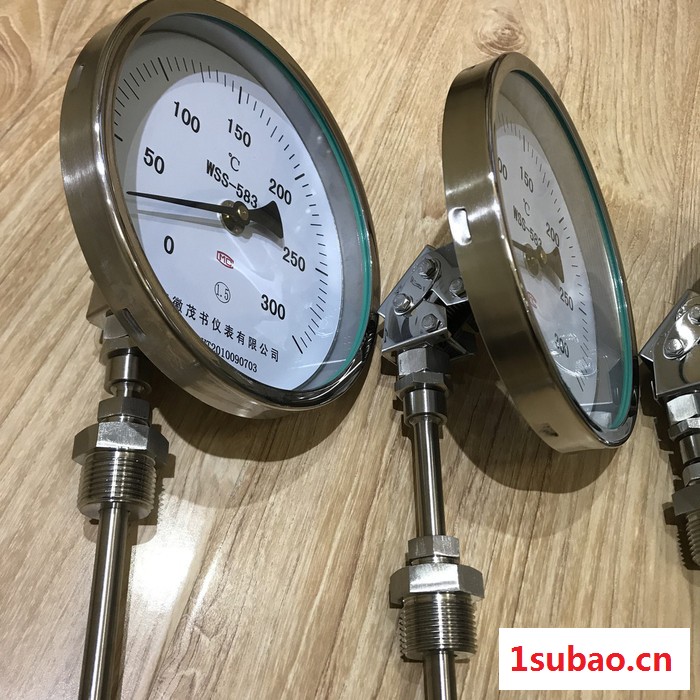 茂书供应WSSP-481 带热电偶热电阻远传双金属温度计 不锈钢膨胀式锅炉指针温度表欢迎来电咨询图2