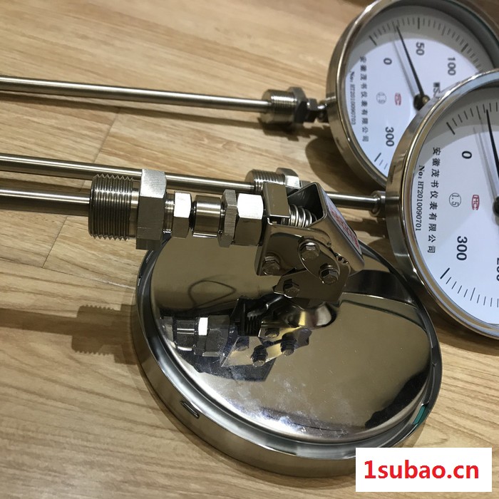 茂书供应WSSP-481 带热电偶热电阻远传双金属温度计 不锈钢膨胀式锅炉指针温度表欢迎来电咨询图3