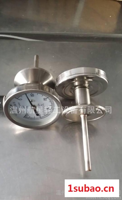 快装温度计 卫生型温度计 卡箍式温度表图3
