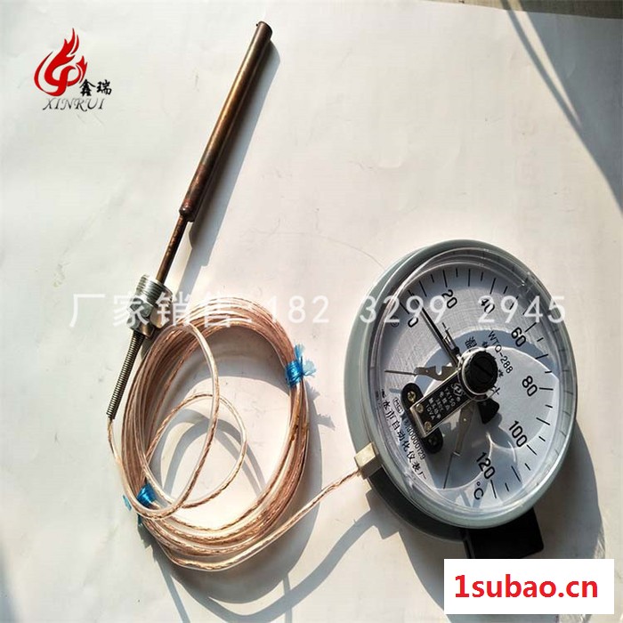鑫瑞  厂家生产 电接点温度表  变压器压力温度计 压力温度计  变压器温度计  批发图2