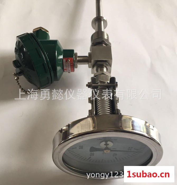 上自仪三厂WSSP-481 WSSP-411一体化双金属温度计带热电阻热电偶图3