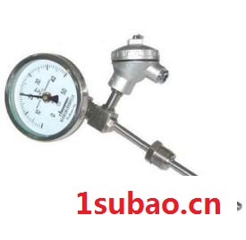WSS-481专业温度仪表WSS-481带热电偶(阻)温度变送器的双金属温度计 双金属温度计**图2