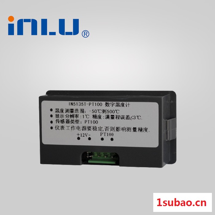 供应IN5135T-PT100数显温度计 其它仪器仪表 仪器仪表 仪表 表头图3