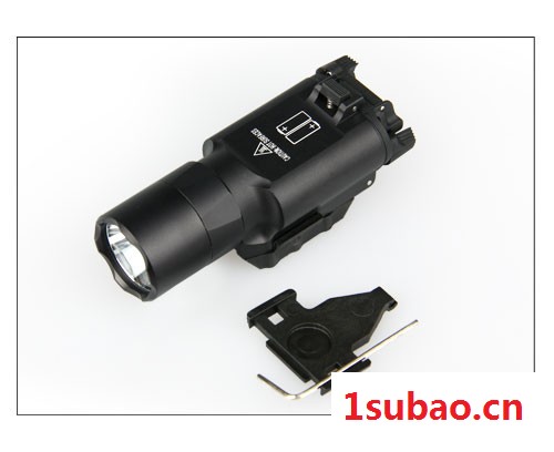 户外LED强光电筒手电战术电筒野营装备鼠尾按钮X300 CL15-0040图2