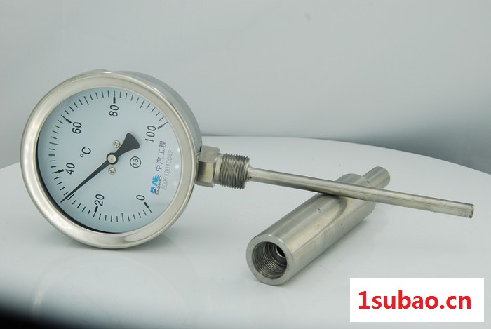 卓然天工TW 体积小巧 安装方便传感器介质接触可靠性高 耐腐蚀 SUS304坚固耐用 不锈钢 万向型双金属温度计图5