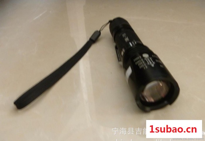 LED 强光 高亮 闪光 伸缩手电筒 自行车灯 定制生产图3