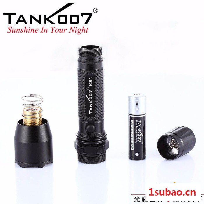 TANK007探客TC29A强光远射居家日常防爆安防消防执勤贵的质量好的手电筒图3