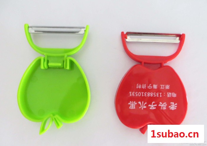 直销 厨房小工具 苹果形刨子 水果蔬菜刨 瓜果削皮器  削皮图3