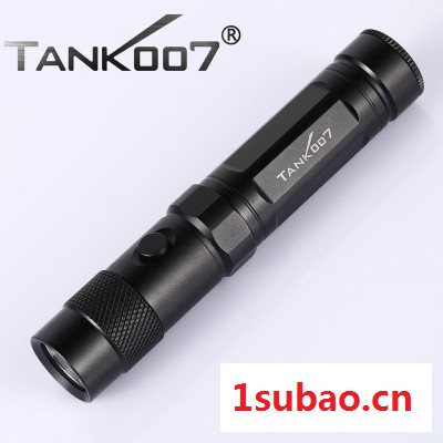 TANK007探客尾部吸磁手电筒 进口强光迷你LED手电筒带磁工作灯