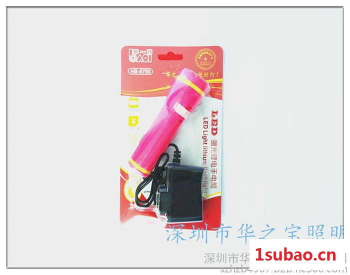 锂电充电白光塑料迷你LED手电筒 带验钞功能厂家批发HB-8760图4