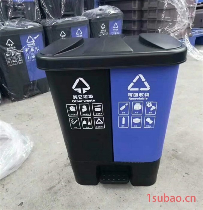 托力卡公园垃圾桶  户外垃圾桶 分类垃圾桶 大号垃圾桶  厂家定制图4