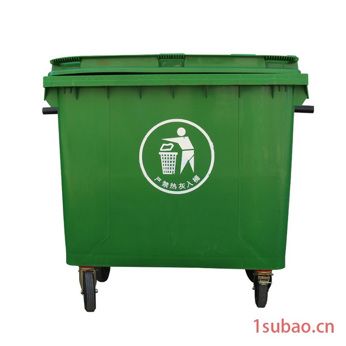 富鑫隆塑胶660L  工业垃圾桶   环卫垃圾桶  户外垃圾桶   工业垃圾桶  塑料垃圾桶规格齐全图4