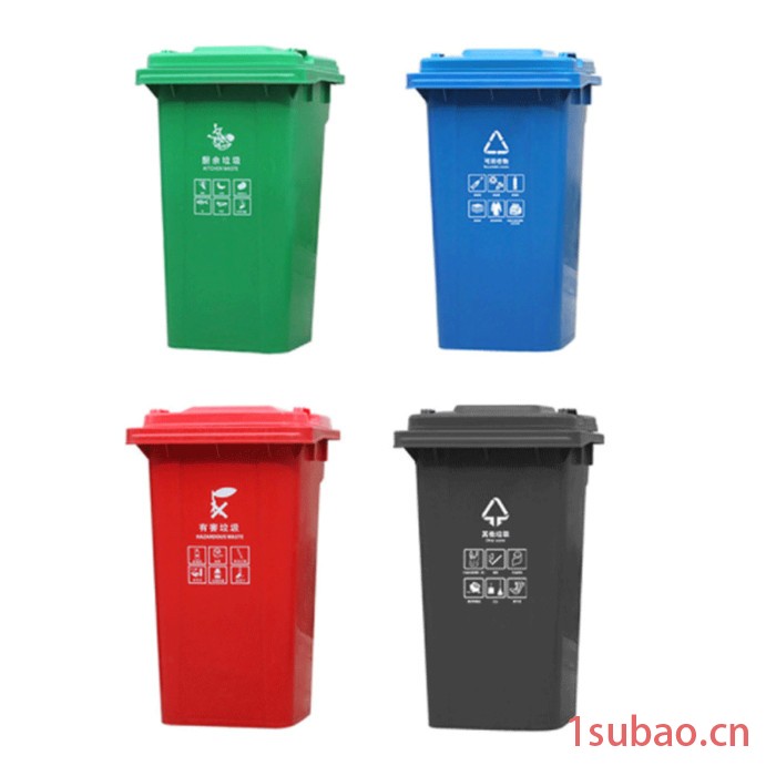 户外垃圾桶塑料厂家 家居垃圾桶塑料垃圾桶厂家 塑料双层黑色垃圾桶图5
