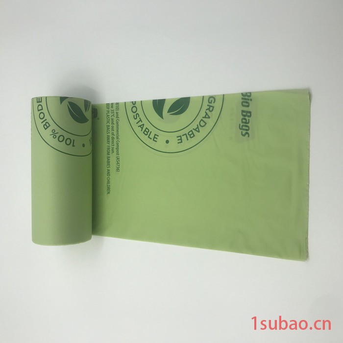 定制批发 全生物降解垃圾袋 一次性环保垃圾袋 家用厨余 分类垃圾袋可降解塑料袋图5
