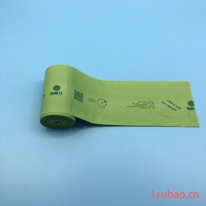 定制批发 全生物降解垃圾袋 一次性环保垃圾袋 家用厨余 分类垃圾袋可降解塑料袋图3