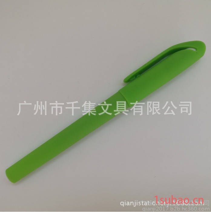 千集文具 **彩色喷胶水性笔 中性笔 黑色签字图6