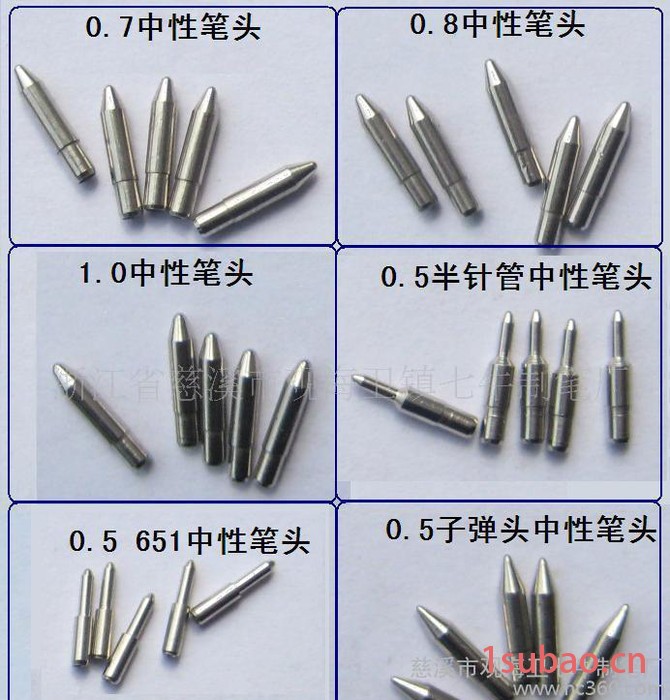 **各种颜色**金属中性笔图2