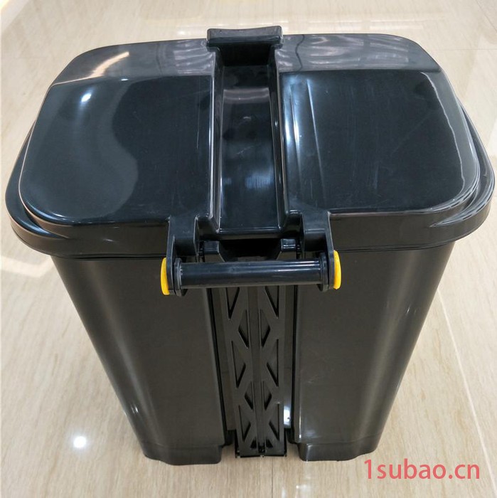 正合50L 三分类垃圾桶 环卫塑料垃圾桶 垃圾桶垃圾箱厂家图3