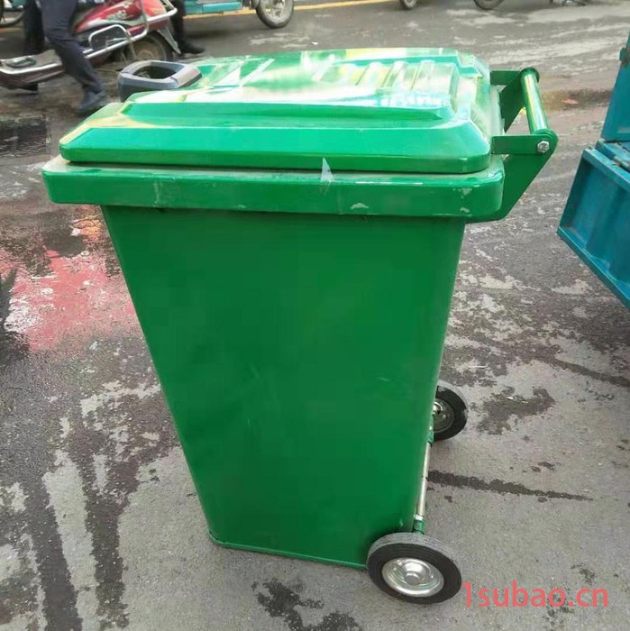 方元浩宇 宝鸡 大型挂车桶 大号塑料环保垃圾桶 彩色垃圾桶 660L垃圾桶图8