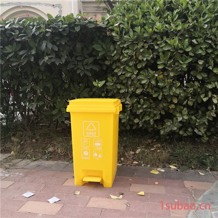 30L加厚塑料垃圾桶 环卫垃圾桶图4
