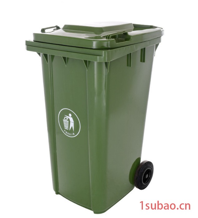 益乐240L环卫垃圾桶 户外大号分类垃圾桶  大号挂车垃圾桶 湖北襄阳环卫垃圾桶**图2