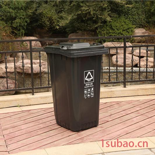 塑料垃圾桶 环卫垃圾桶分类120升挂车环卫塑料垃圾桶图6