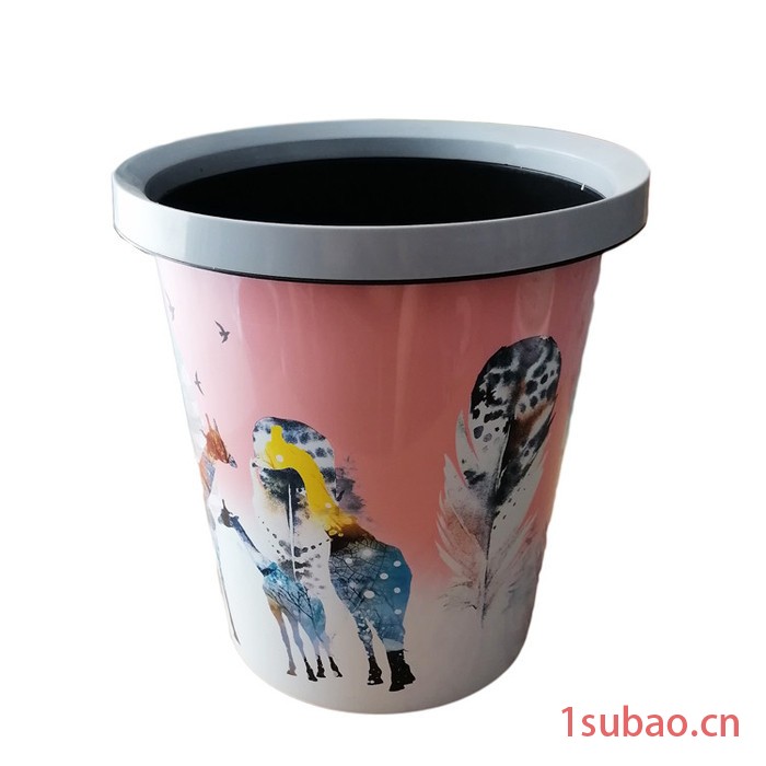 顺弘 家用塑料垃圾桶 018塑料垃圾桶图7