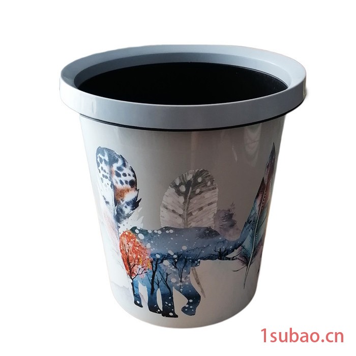 顺弘 家用塑料垃圾桶 018塑料垃圾桶图4