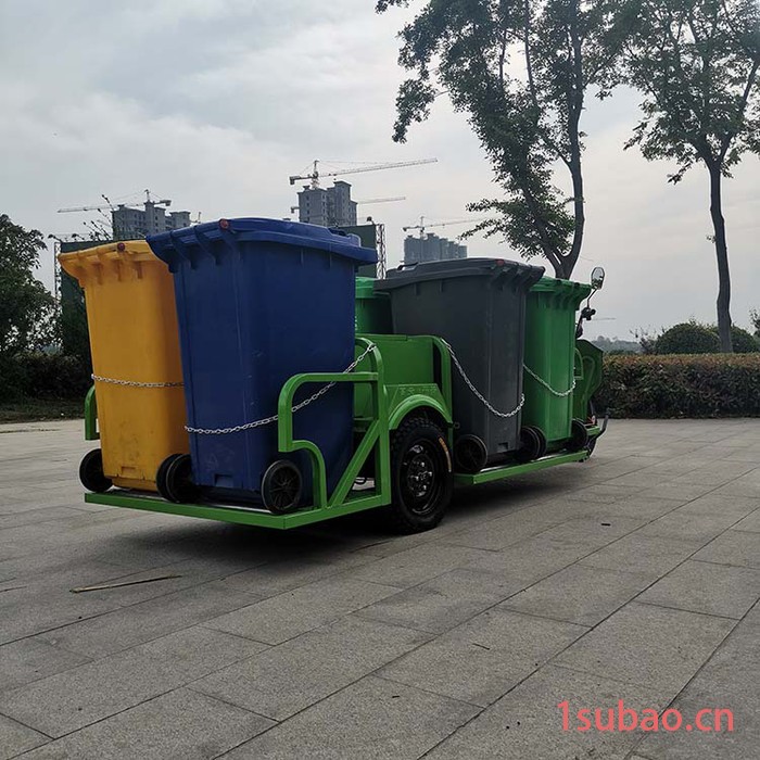 鲁环 垃圾桶车 装垃圾桶车 装垃圾桶的车 电动装垃圾桶车 垃圾桶运输车 生产厂家图7