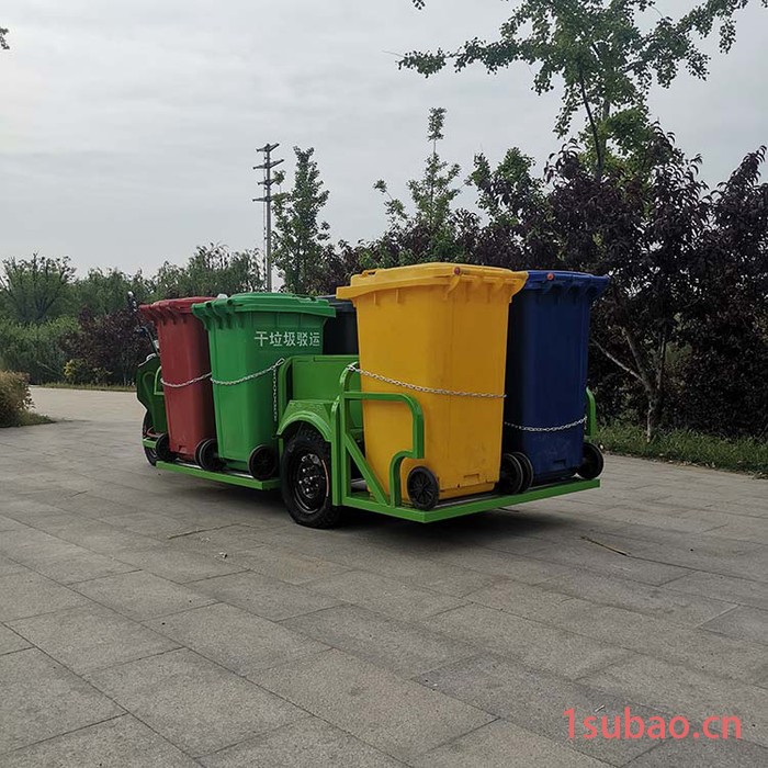 鲁环 垃圾桶车 装垃圾桶车 装垃圾桶的车 电动装垃圾桶车 垃圾桶运输车 生产厂家图4