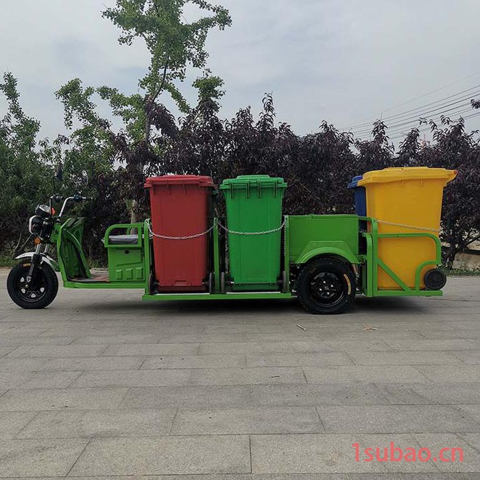 鲁环 垃圾桶车 装垃圾桶车 装垃圾桶的车 电动装垃圾桶车 垃圾桶运输车 生产厂家图8