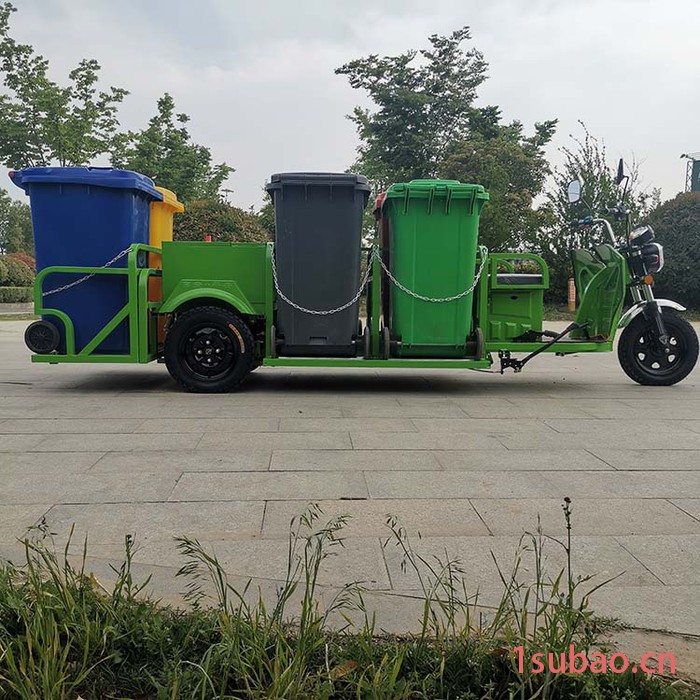 鲁环 垃圾桶车 装垃圾桶车 装垃圾桶的车 电动装垃圾桶车 垃圾桶运输车 生产厂家图6