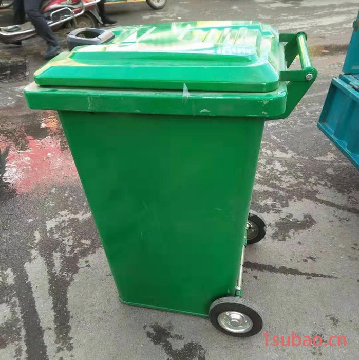 方元浩宇 大型挂车桶大号塑料环保垃圾桶彩色垃圾桶图5