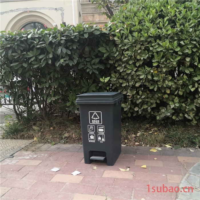 100L脚踏桶 环卫垃圾桶 社区垃圾桶图2