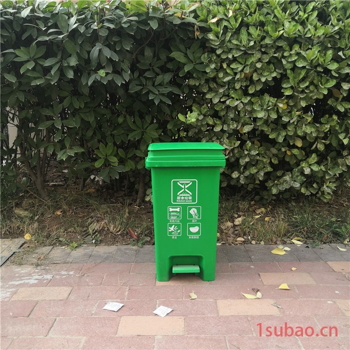 100L脚踏桶 环卫垃圾桶 社区垃圾桶图3
