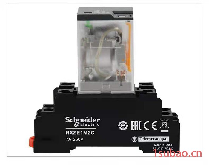 Schneider/施耐德 中间继电器RXM4LB2P7 RXM4AB2BD 小型继电器图3