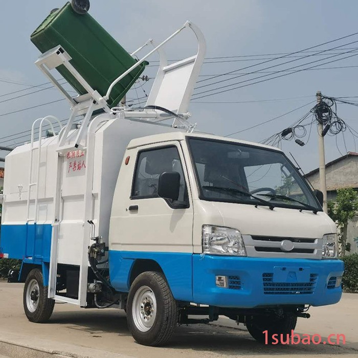 垃圾桶转运车 电动挂桶垃圾车 小型挂桶式电动垃圾车厂家 发货及时