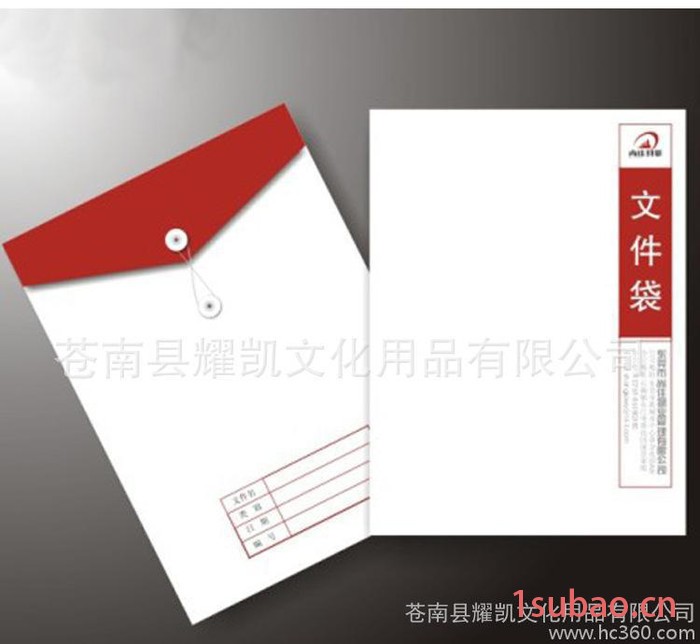 厂家定制 文件袋 资料袋 A4文件袋 档案袋 定做 办公用品图2