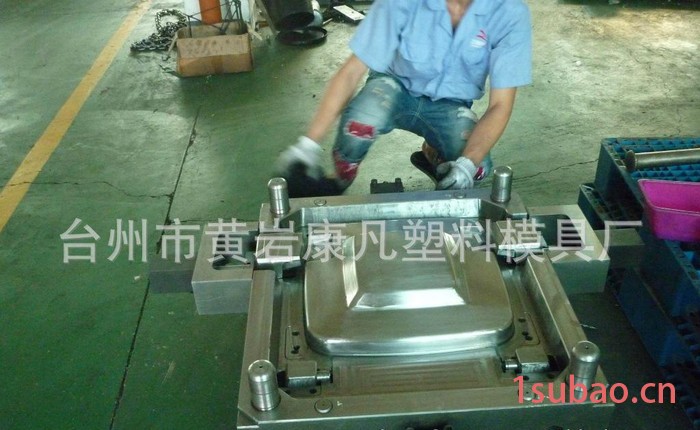 供应台州黄岩模具厂，垃圾桶模具，塑料桶模具 塑料模具图2