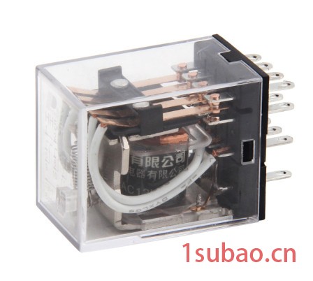 供应 中国人民电器 电磁继电器 型号齐全 HH54P AC220V 带灯图2