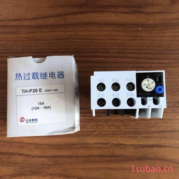 原装台湾士林 热继电器TH-P12E 过载热保护器 TH-P12继电器图5