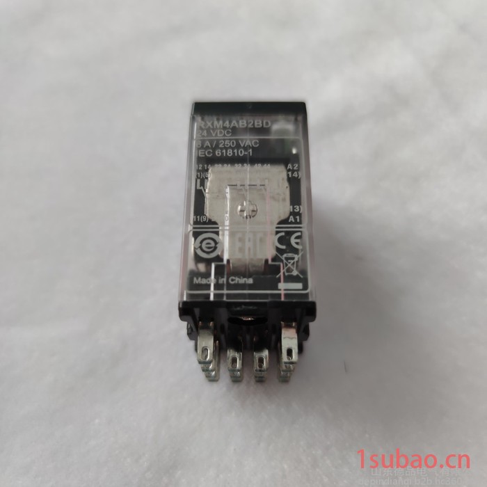 Schneider施耐德RXM4AB2BD 24VAC 小型插拔式中间线路控制继电器 施耐德继电器图8