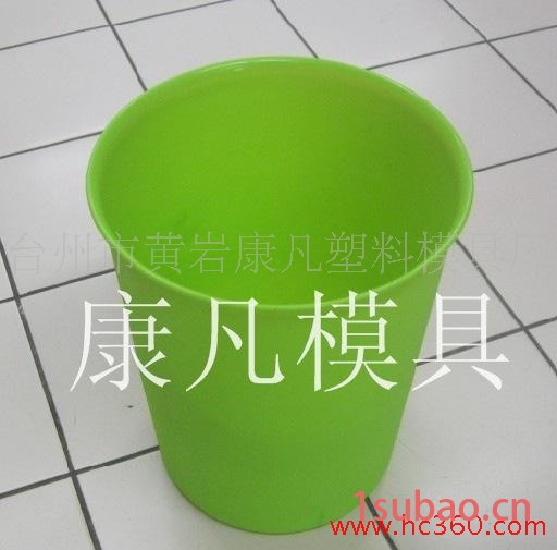 台州市黄岩模具厂,塑料桶模具 家用垃圾桶 室内垃圾桶模具 塑胶桶模具图3