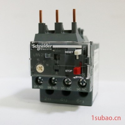 施耐德热过载继电器 热继电器LRD08C LR-D08C 2.5-4A