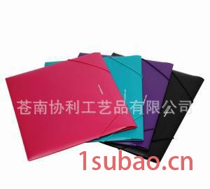 【定制】出口A4橡皮筋文件袋/塑料文件袋/抽干文件夹/pp夹图2