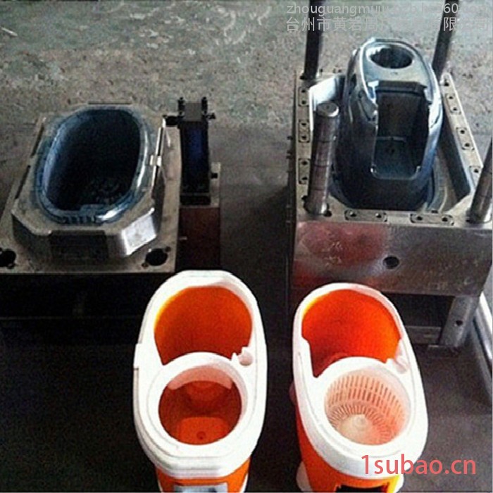 浙江居家用品垃圾桶模具设计 垃圾蒌模具注塑加工 3D打印快速成型经济模图6