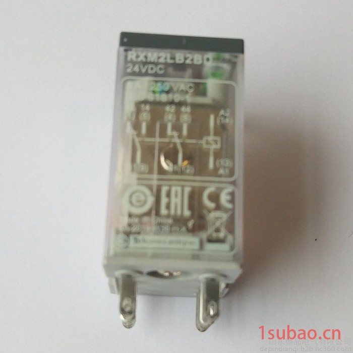 施耐德schneider插拔式中间继电器 RXM2LB2BD 24VDC图6